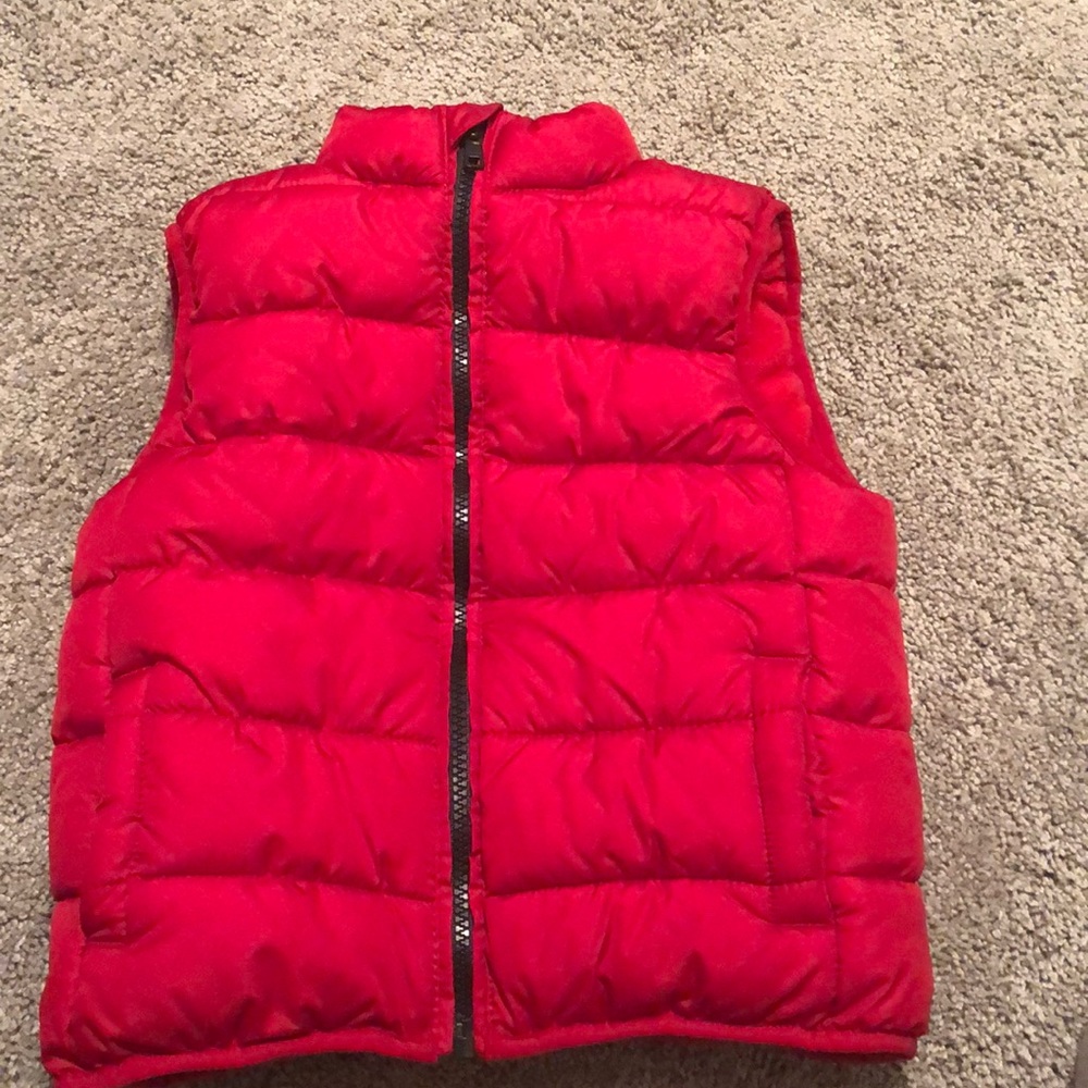 Red Puffy Vest